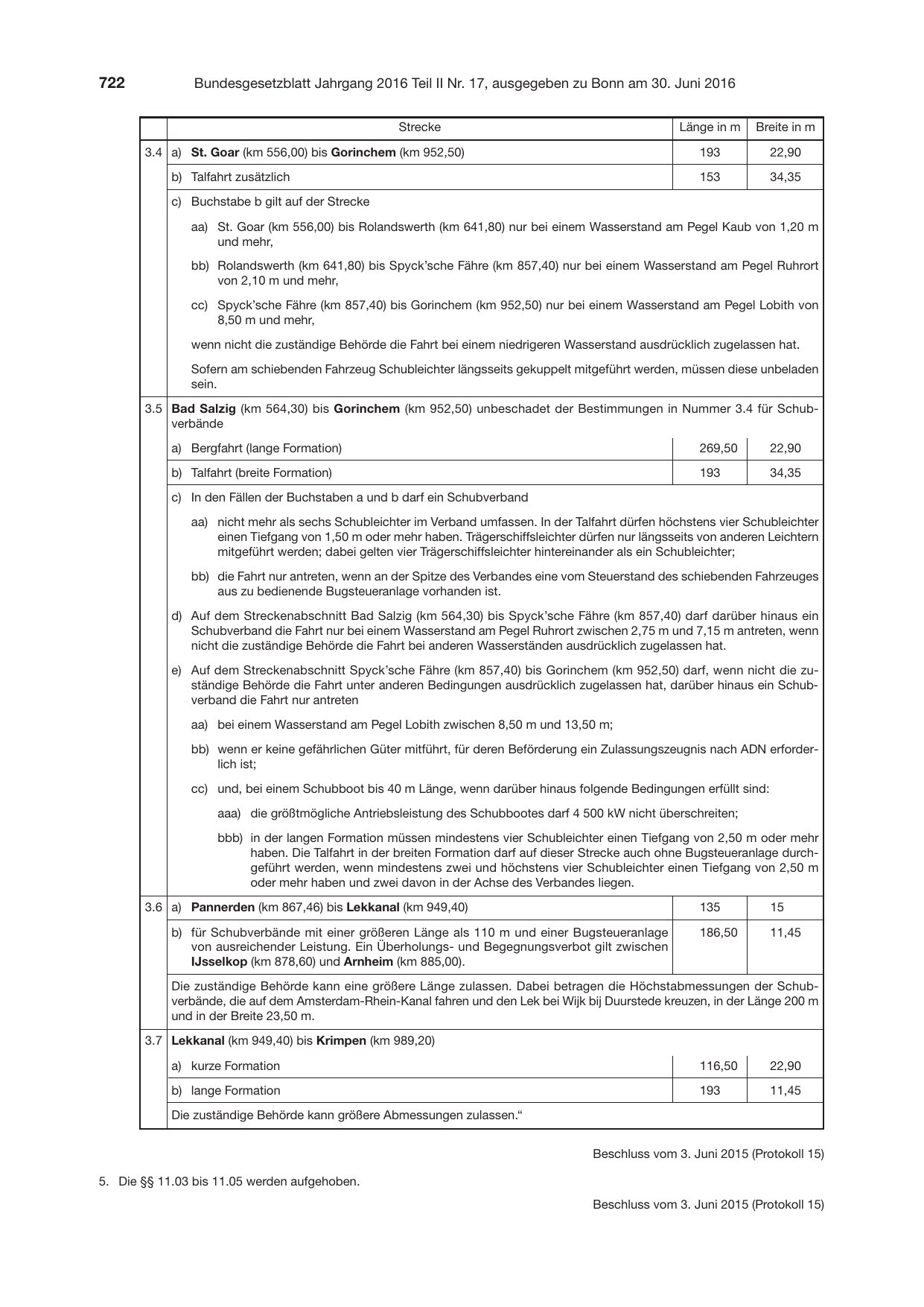 BGBl. 2016, Seite 722 — Originalseite als Abbildung