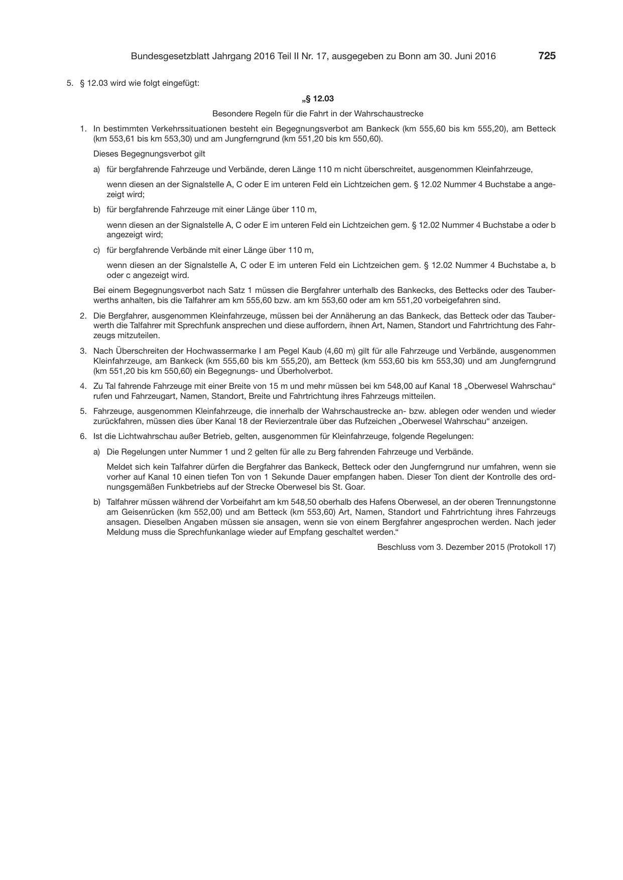 BGBl. 2016, Seite 725 — Originalseite als Abbildung