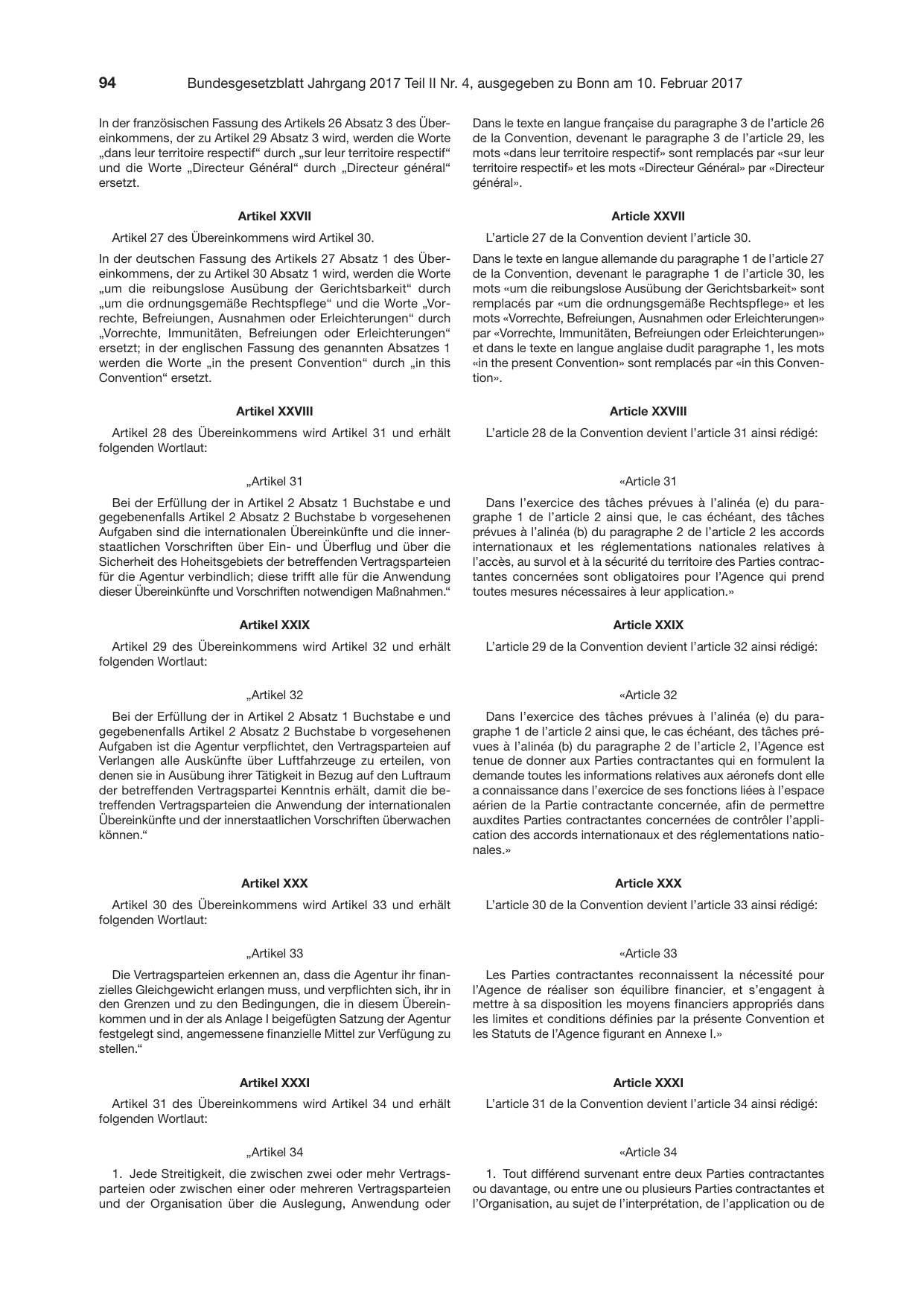 BGBl. 2017, Seite 94 — Originalseite als Abbildung
