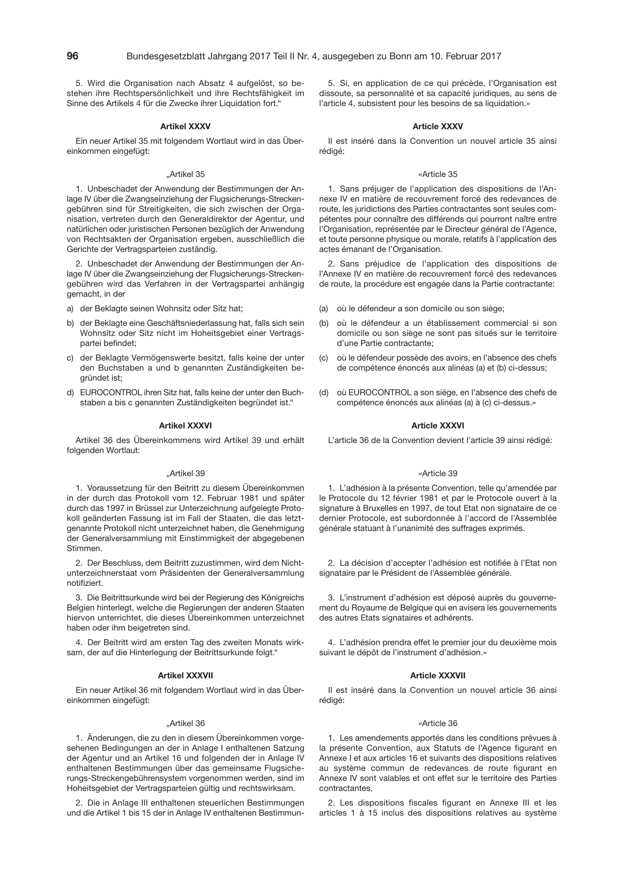 BGBl. 2017, Seite 96 — Originalseite als Abbildung