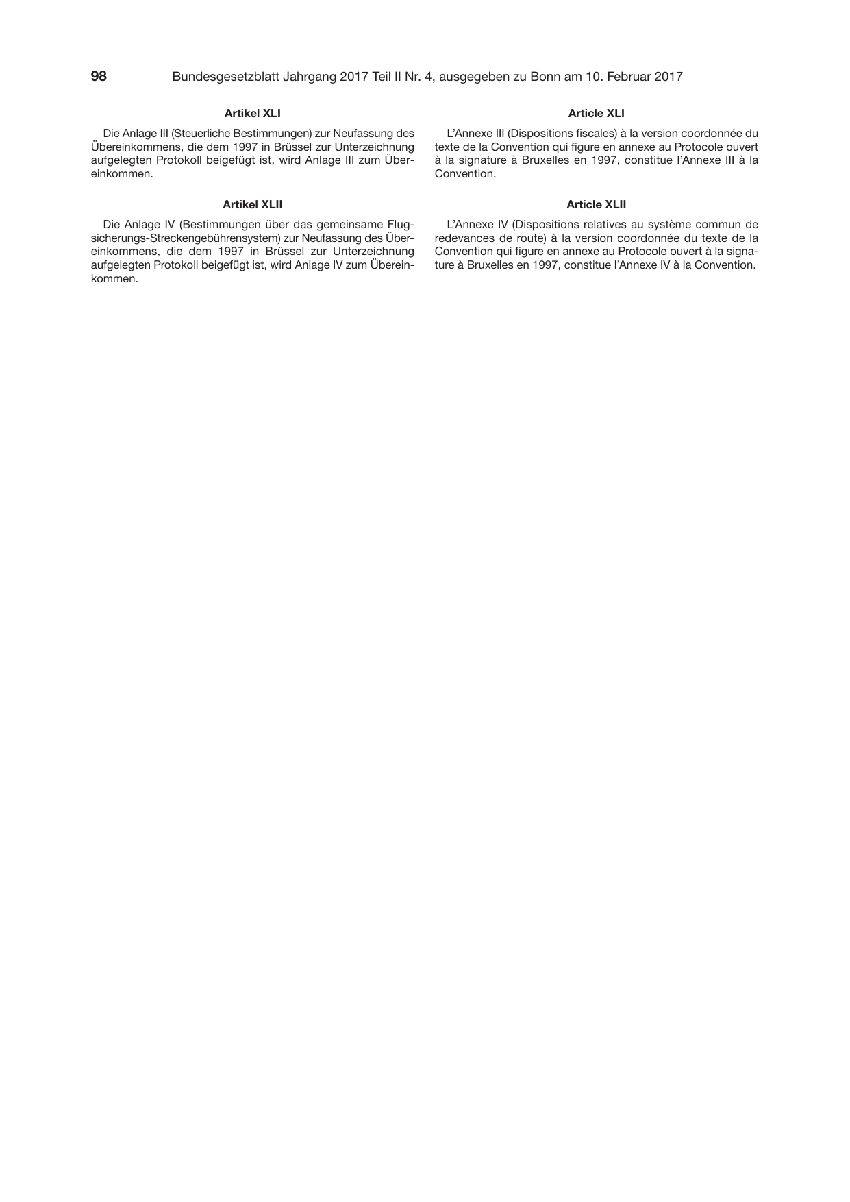 BGBl. 2017, Seite 98 — Originalseite als Abbildung