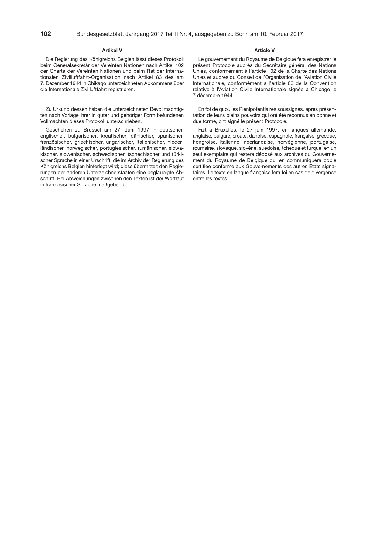 BGBl. 2017, Seite 102 — Originalseite als Abbildung