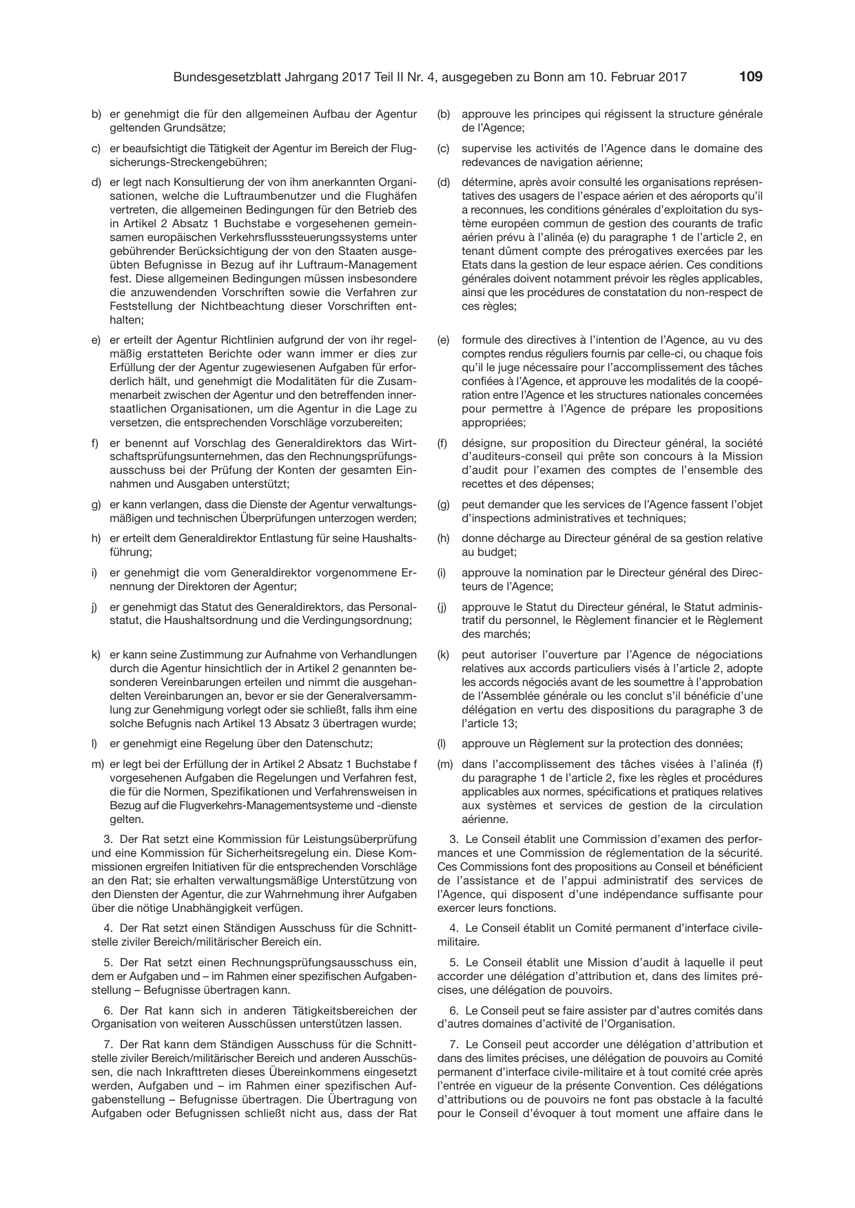 BGBl. 2017, Seite 109 — Originalseite als Abbildung