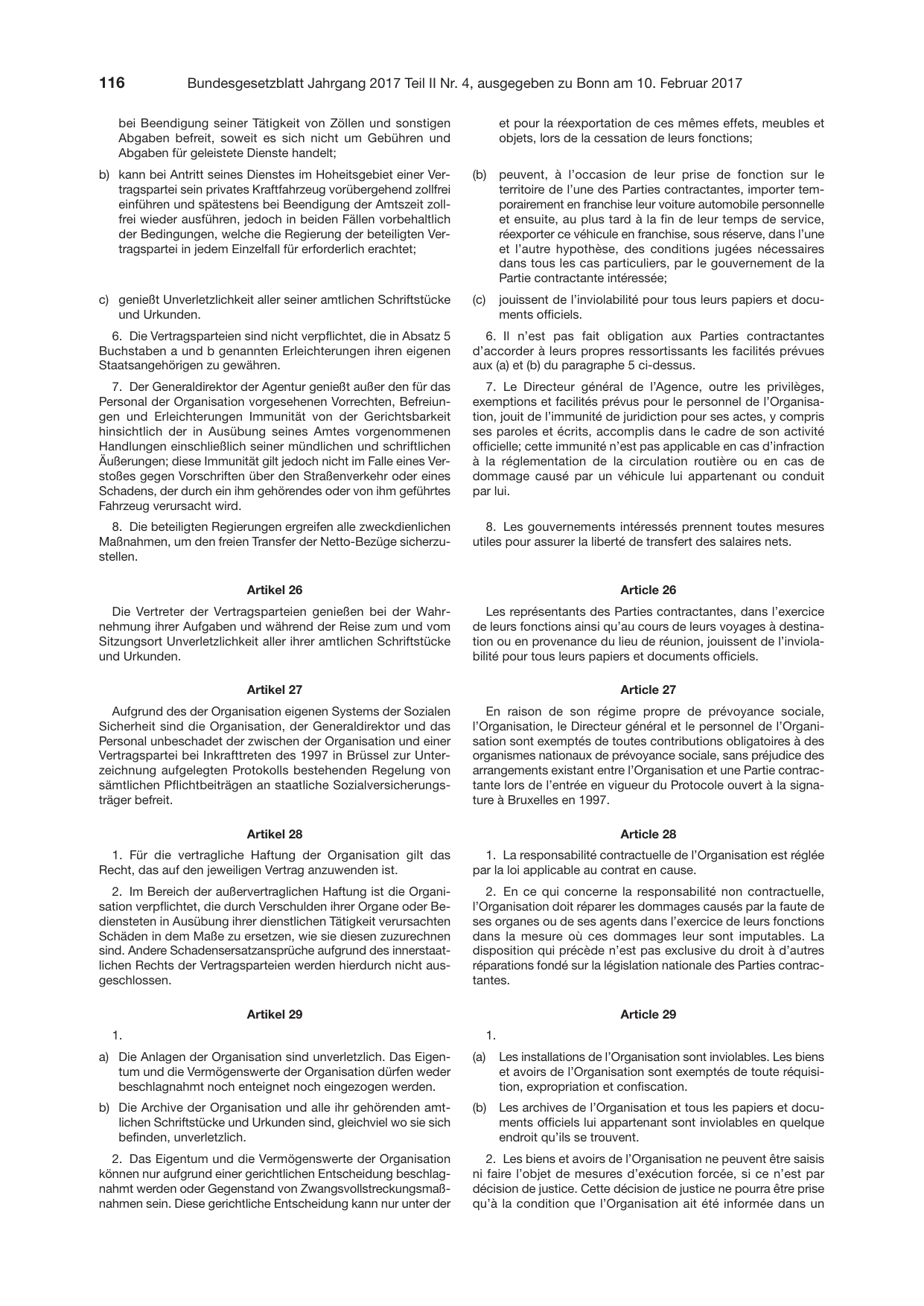 BGBl. 2017, Seite 116 — Originalseite als Abbildung