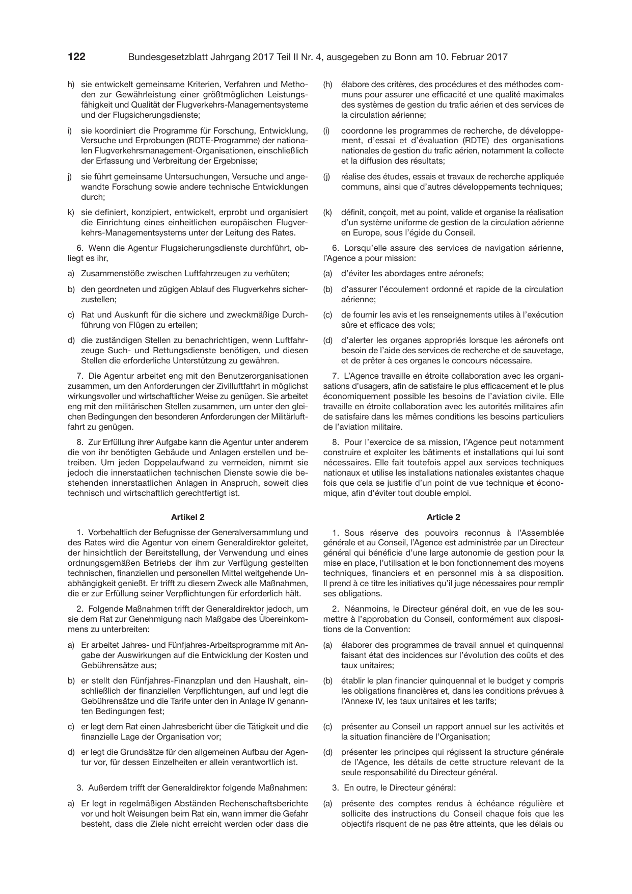 BGBl. 2017, Seite 122 — Originalseite als Abbildung