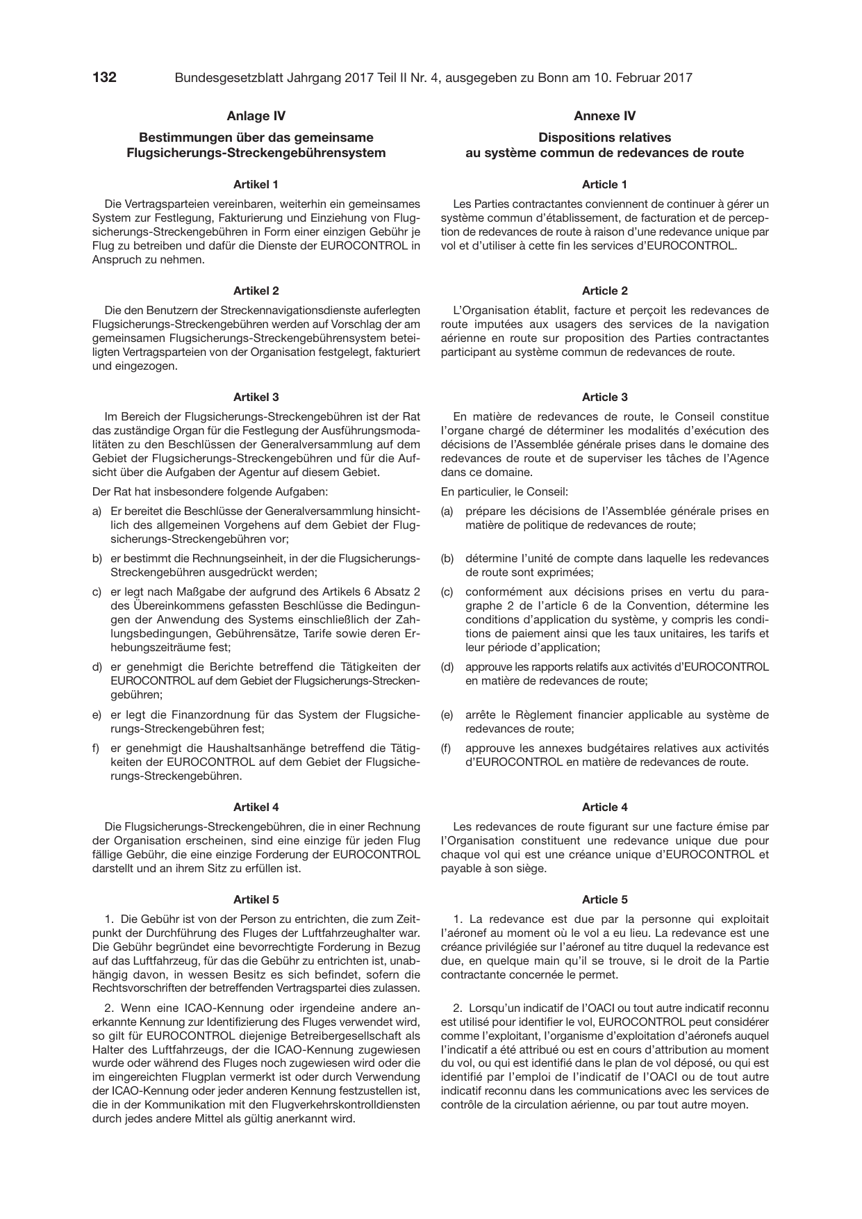 BGBl. 2017, Seite 132 — Originalseite als Abbildung