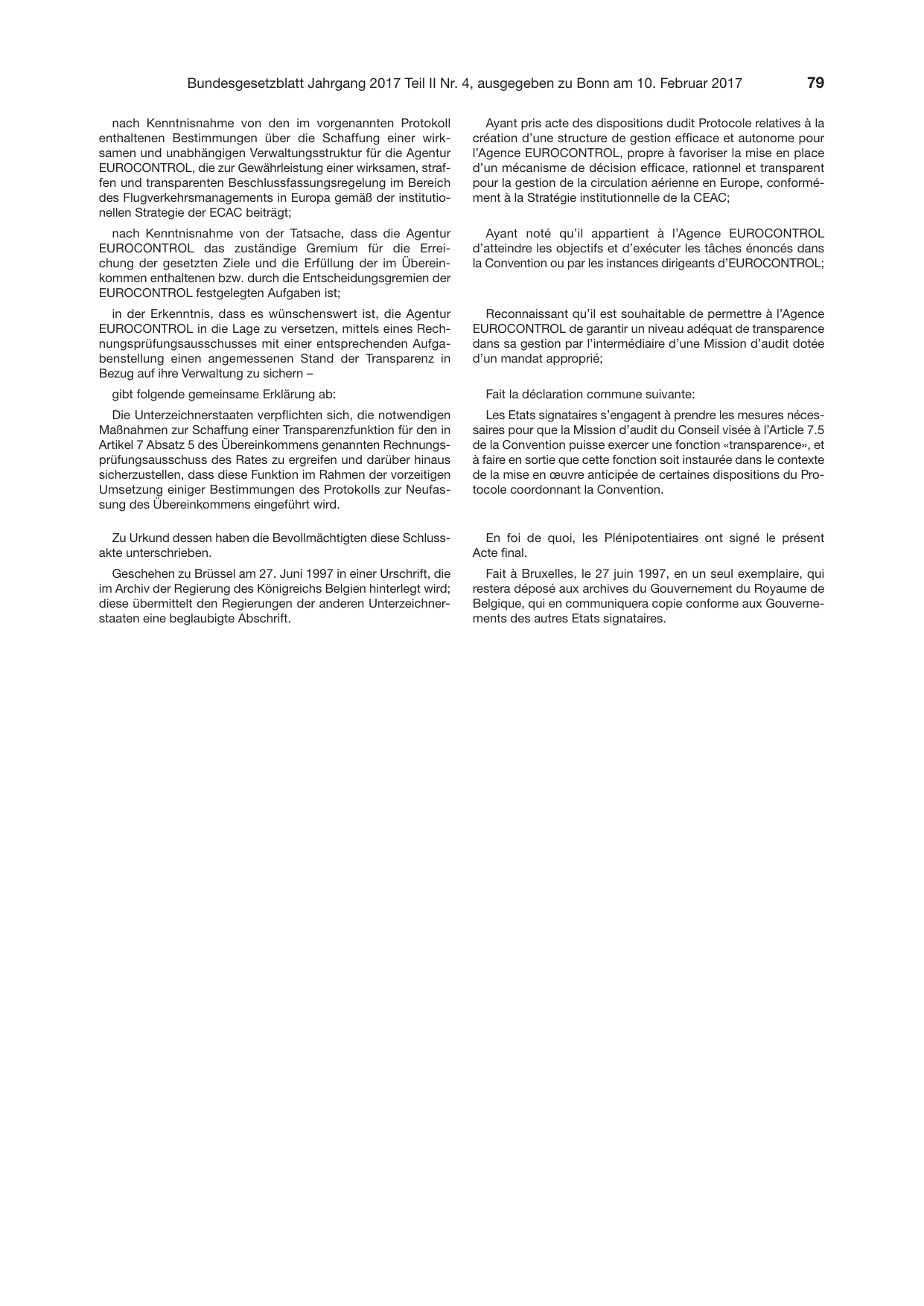 BGBl. 2017, Seite 79 — Originalseite als Abbildung