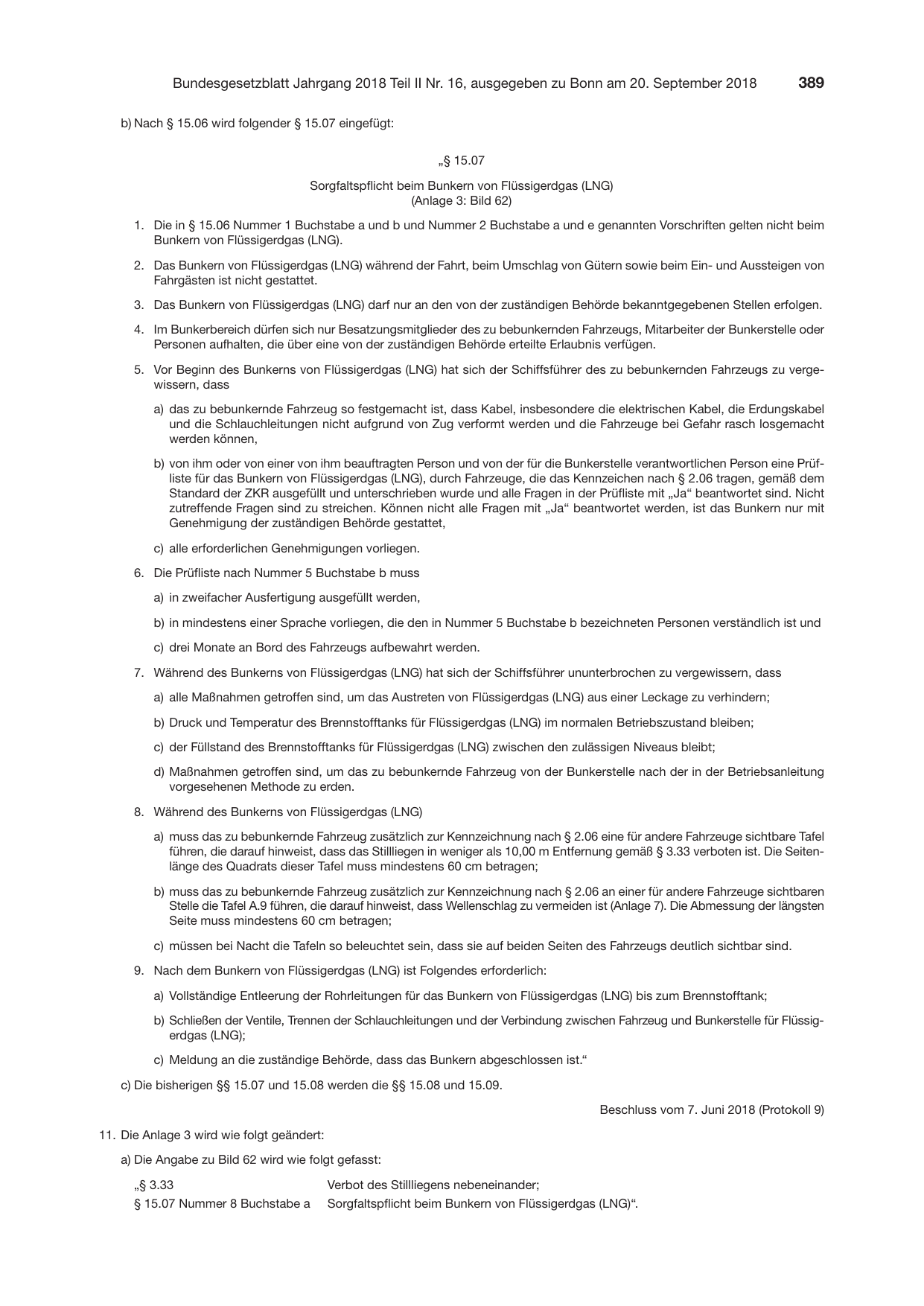 BGBl. 2018, Seite 389 — Originalseite als Abbildung