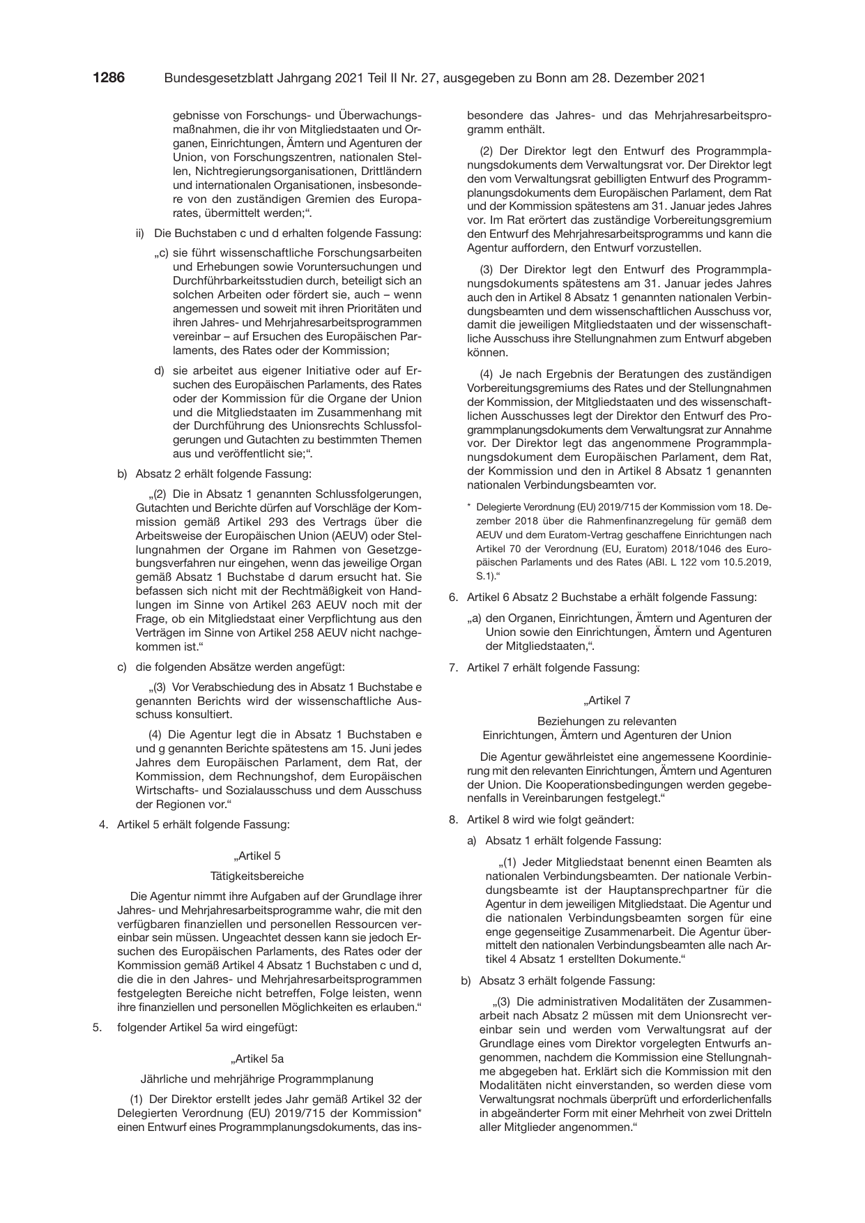 BGBl. 2021, Seite 1286 — Originalseite als Abbildung