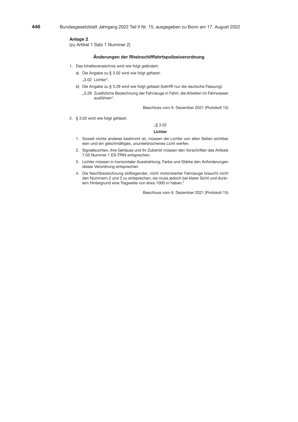 BGBl. 2022, Seite 446 — Originalseite als Abbildung
