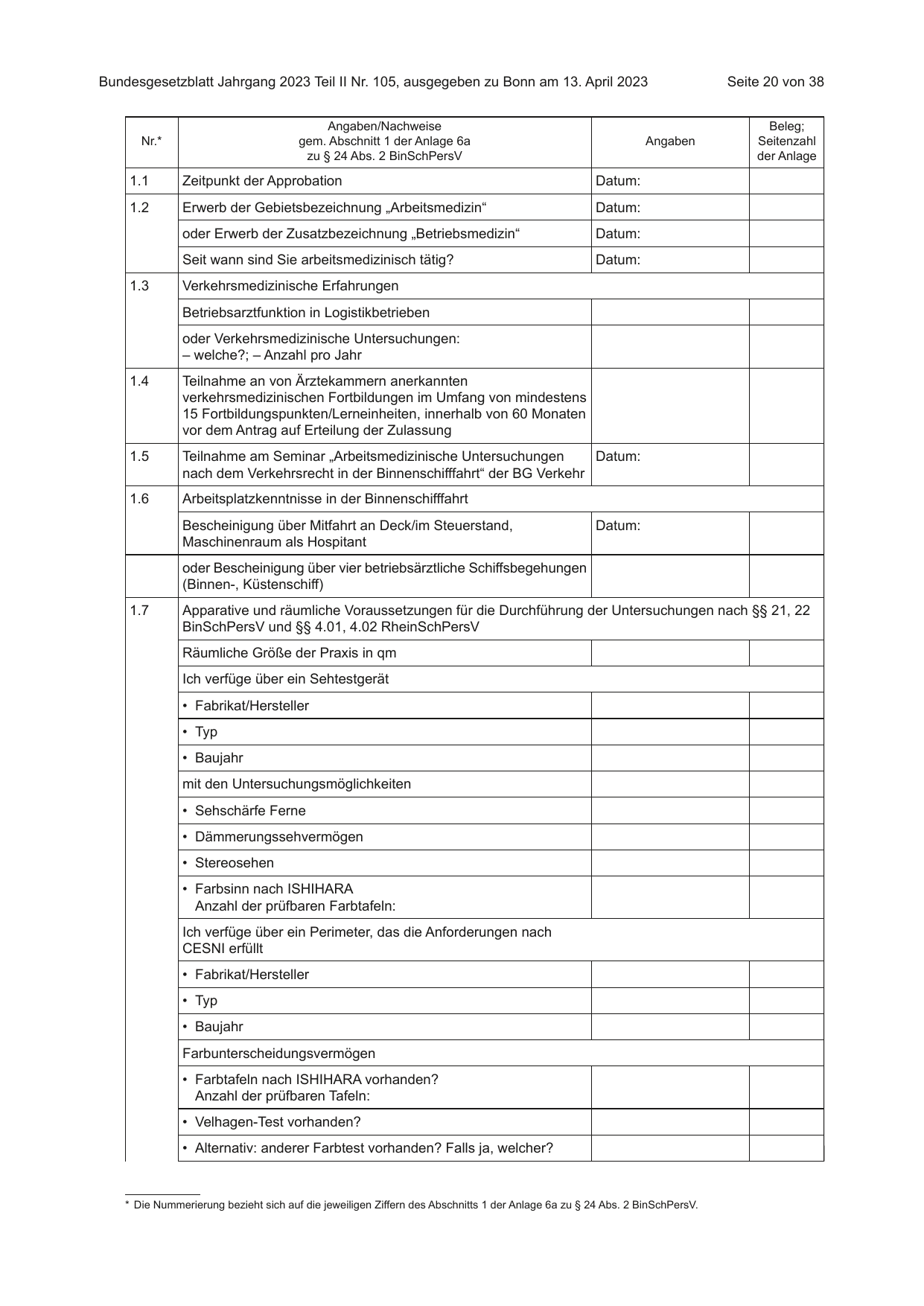 BGBl. 2023, Seite 20 — Originalseite als Abbildung