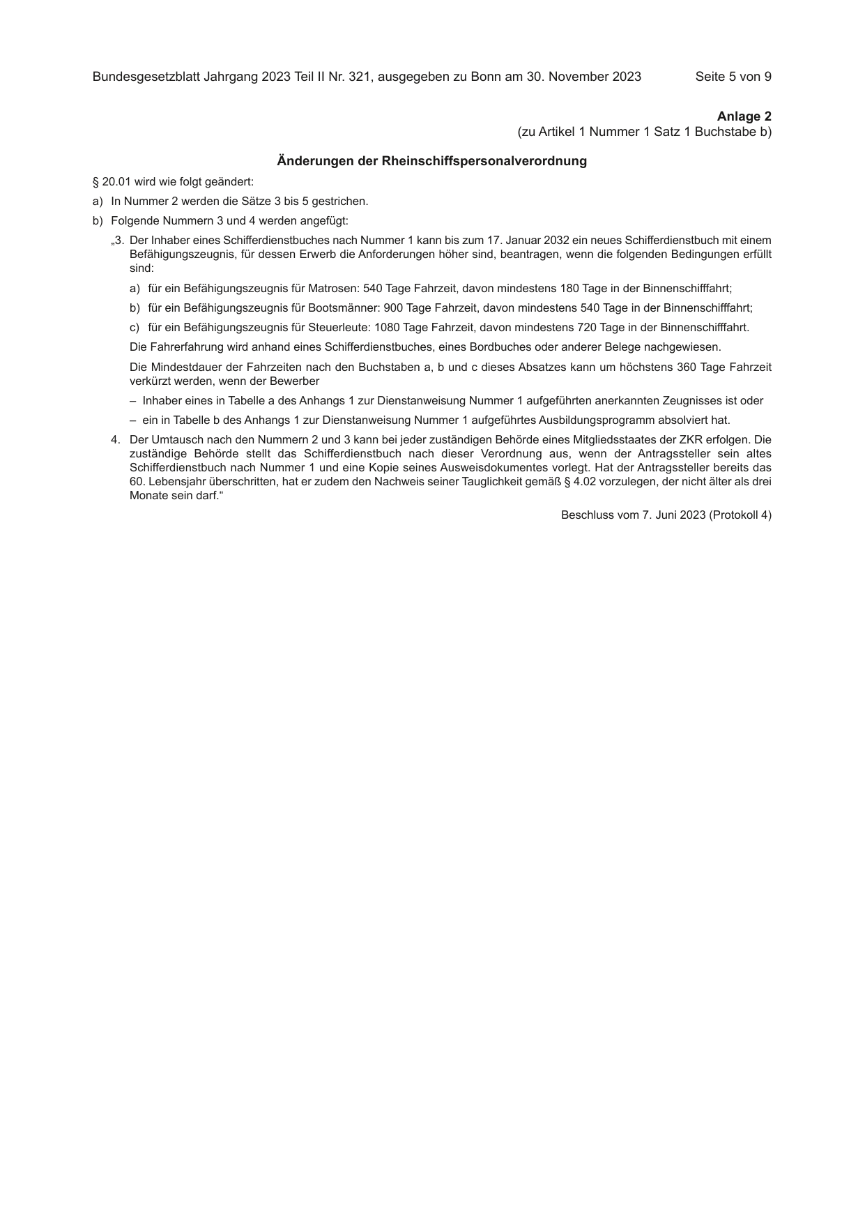 BGBl. 2023, Seite 5 — Originalseite als Abbildung