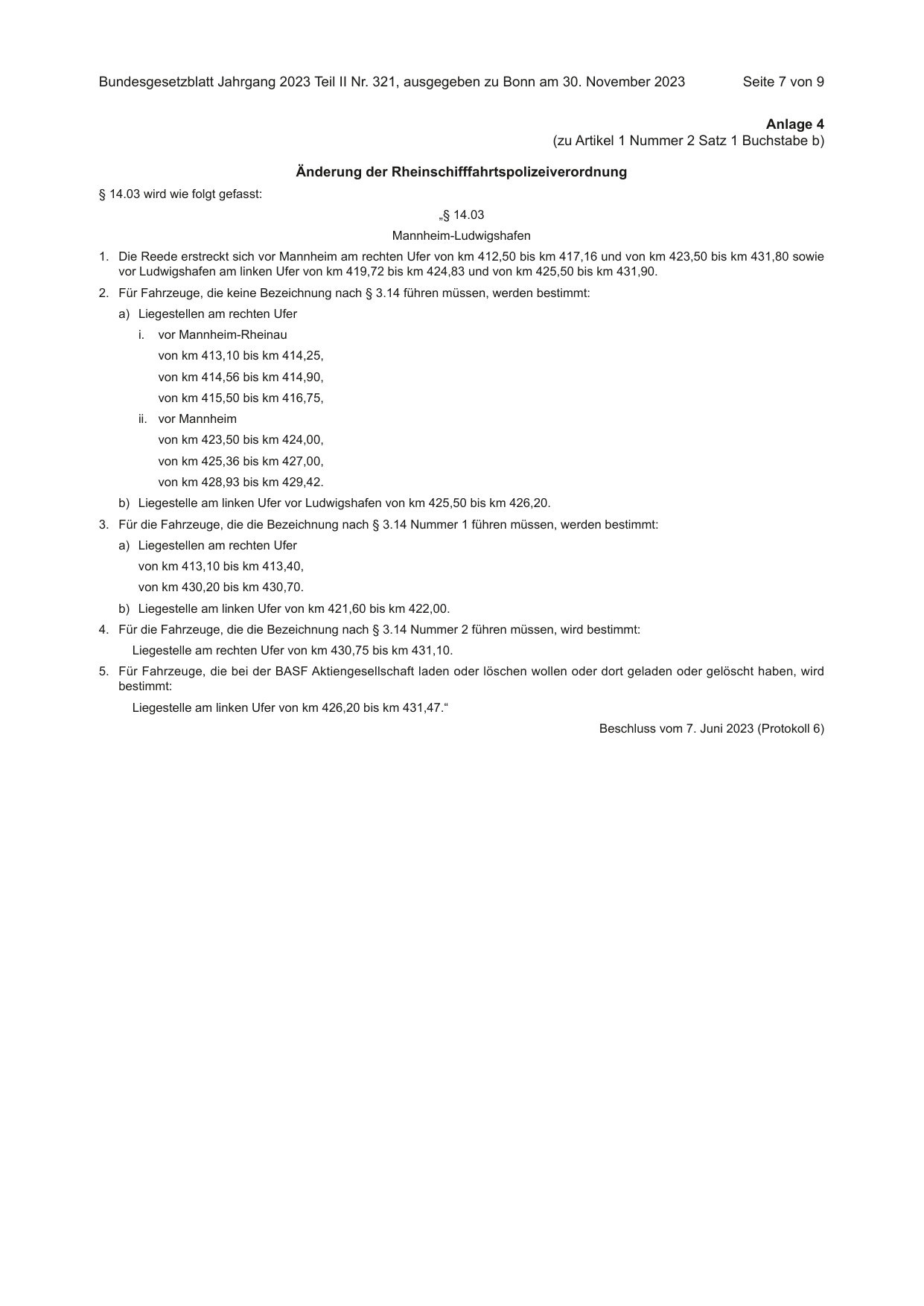 BGBl. 2023, Seite 7 — Originalseite als Abbildung