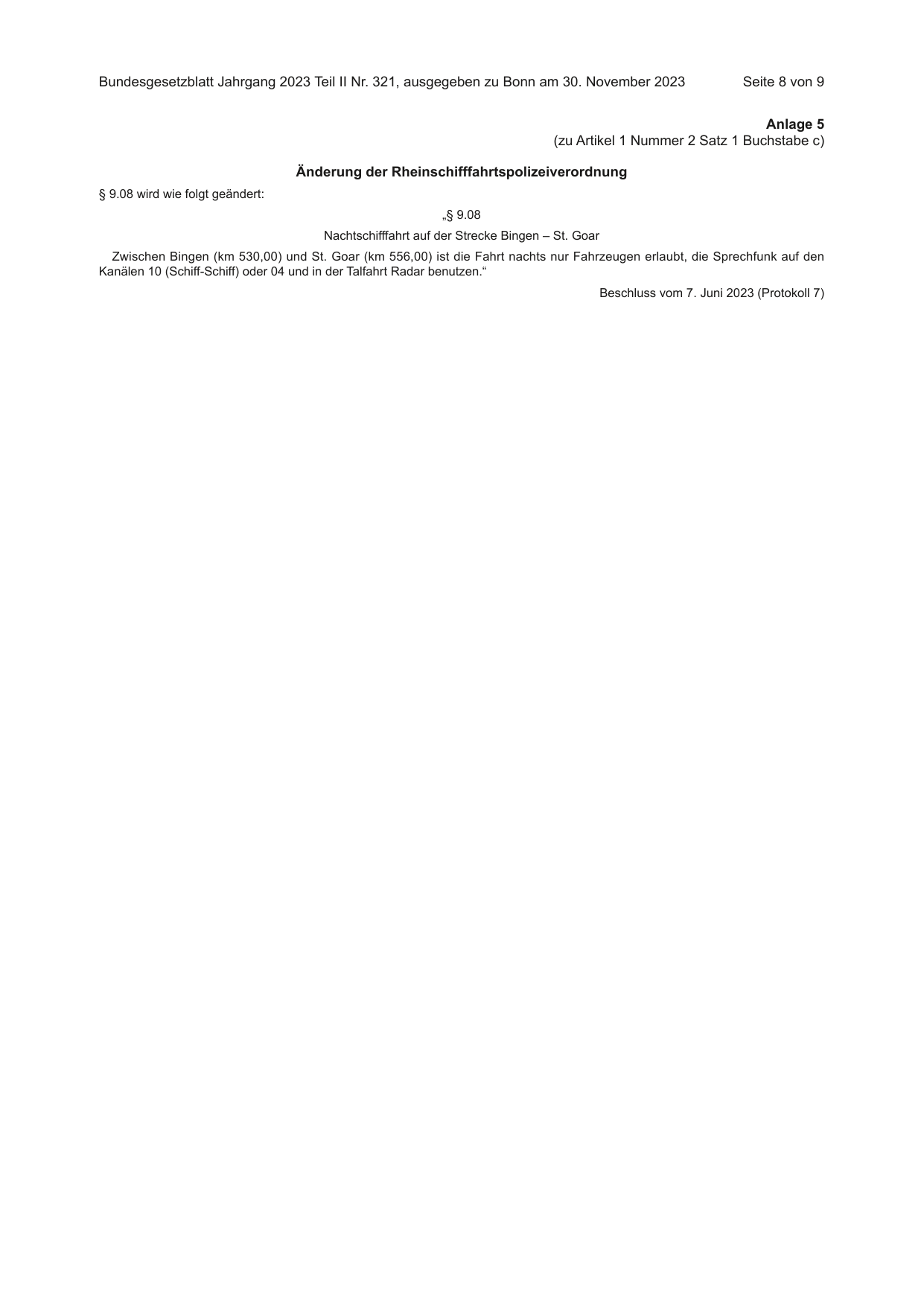 BGBl. 2023, Seite 8 — Originalseite als Abbildung