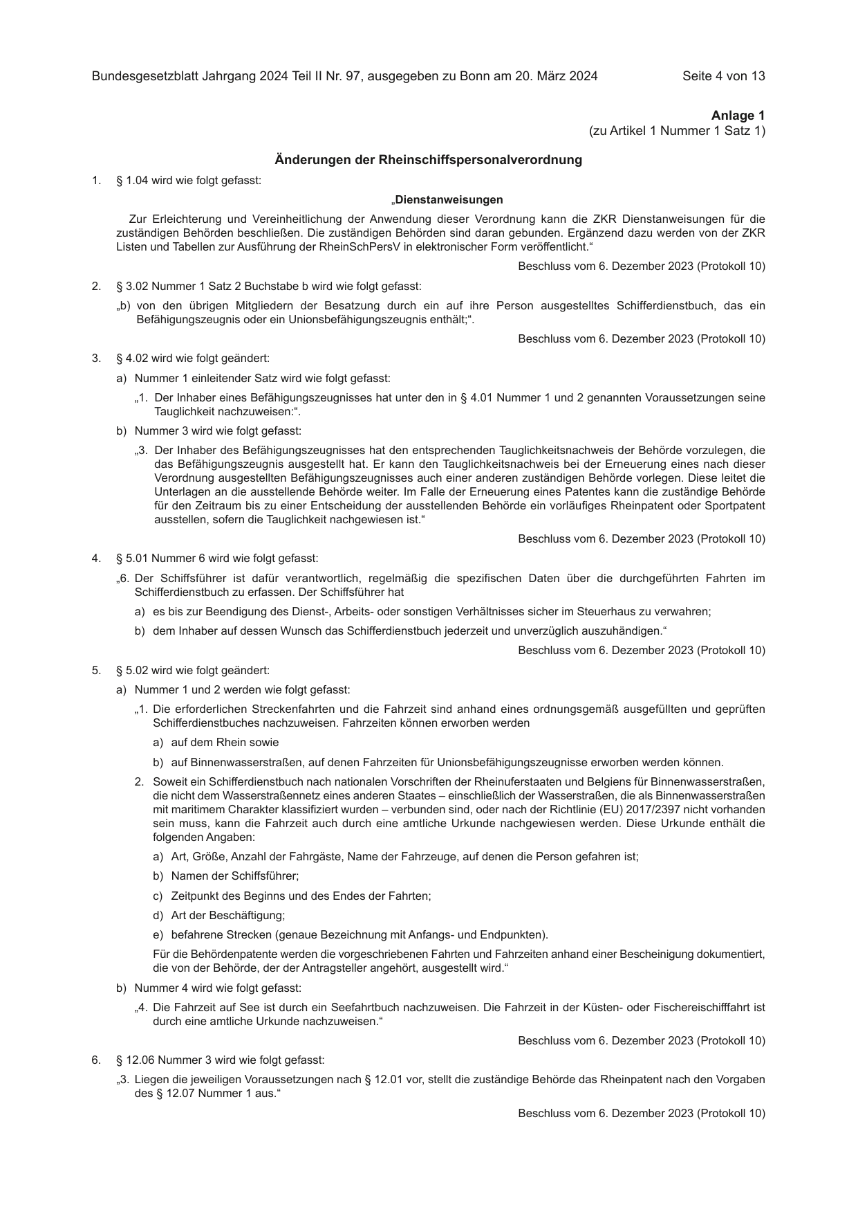 BGBl. 2024, Seite 4 — Originalseite als Abbildung