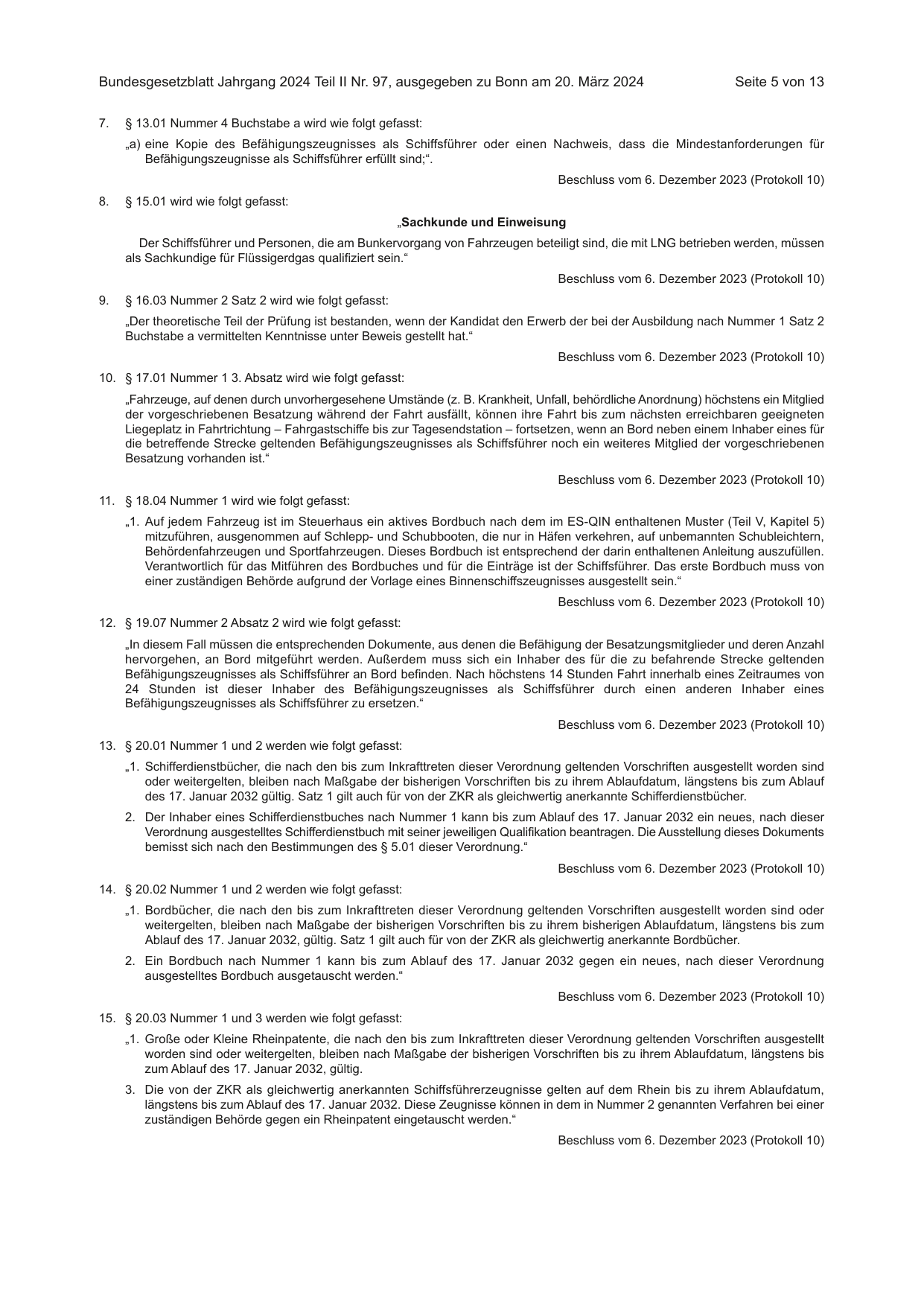 BGBl. 2024, Seite 5 — Originalseite als Abbildung