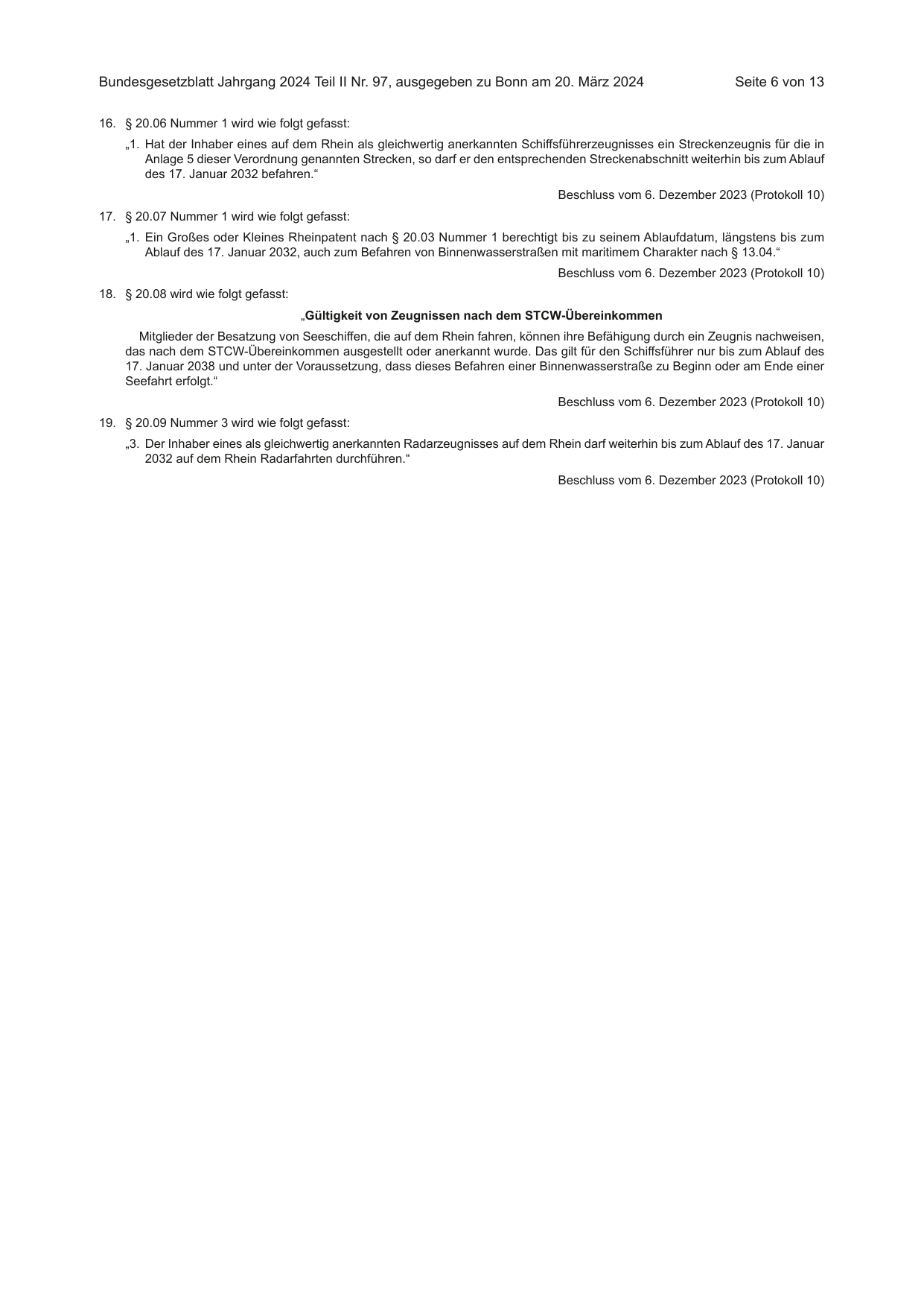 BGBl. 2024, Seite 6 — Originalseite als Abbildung